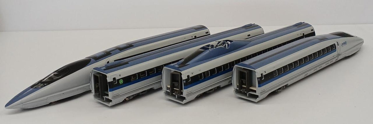 KATO 500 Series Shinkansen Nozomi Basic + Add-on Set - Banzai Thrifting | BanzaiHobby