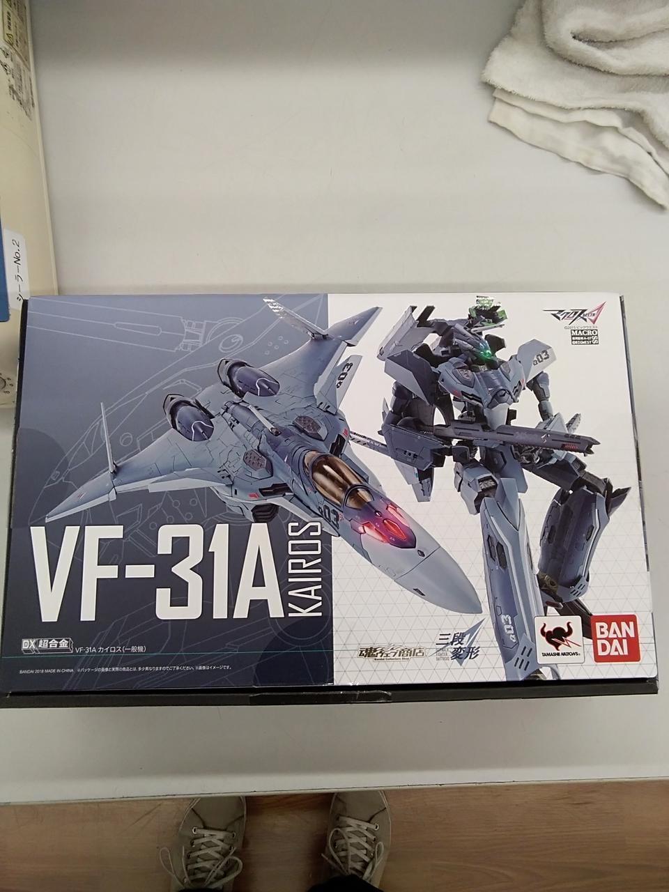 BANDAI DX Chogokin VF-31A Kairos (Standard Model) DX Chogokin VF-31A Kairos (Standard Type)
