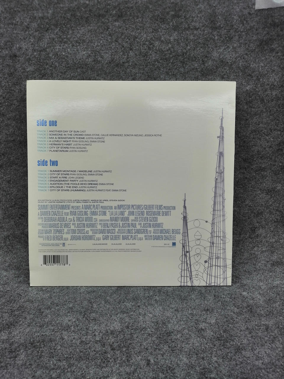 INTER SCOPE LP LALALAND OST B0025619-1