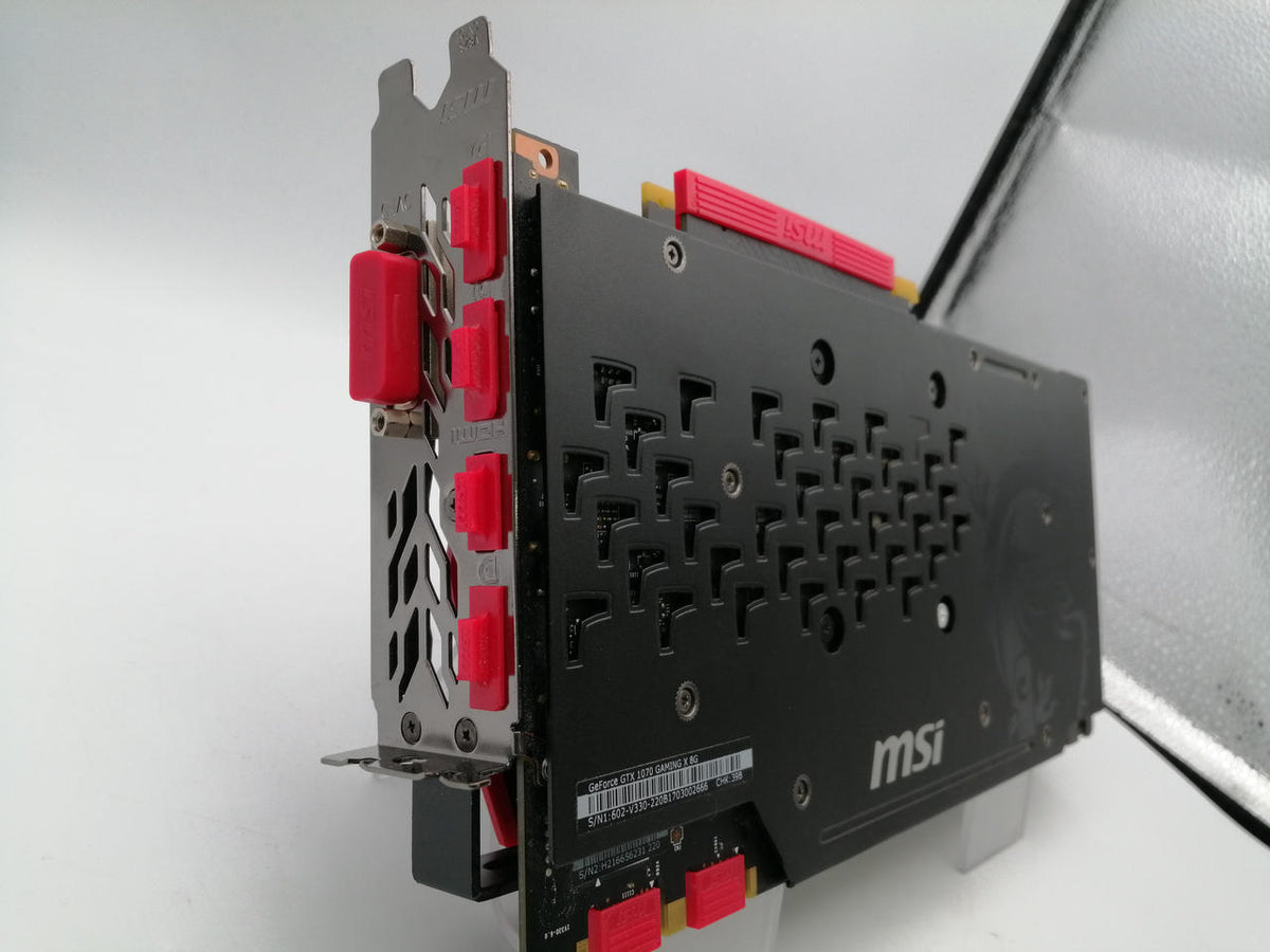 MSI Graphics Board: GTX 1070 GAMINGX8G