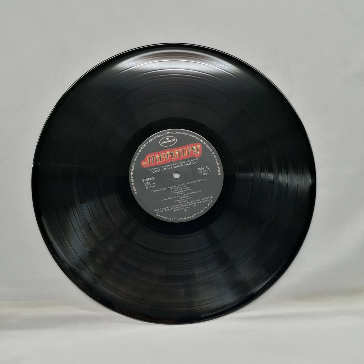 Mercury Records Record: ONCE UPON A TIME IN AMERICA