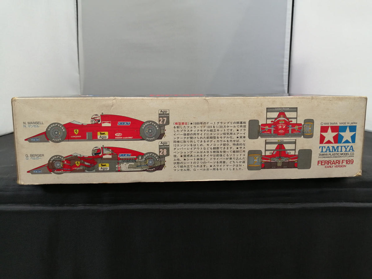 TAMIYA Ferrari F189 ITEM20023 - Banzai Thrifting | BanzaiHobby