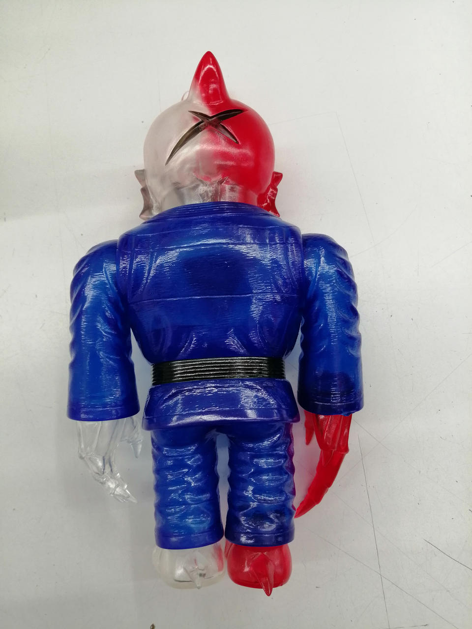 Red shark Soft Vinyl Figure Skull Beetle Blue, Red, Black, Clear Color