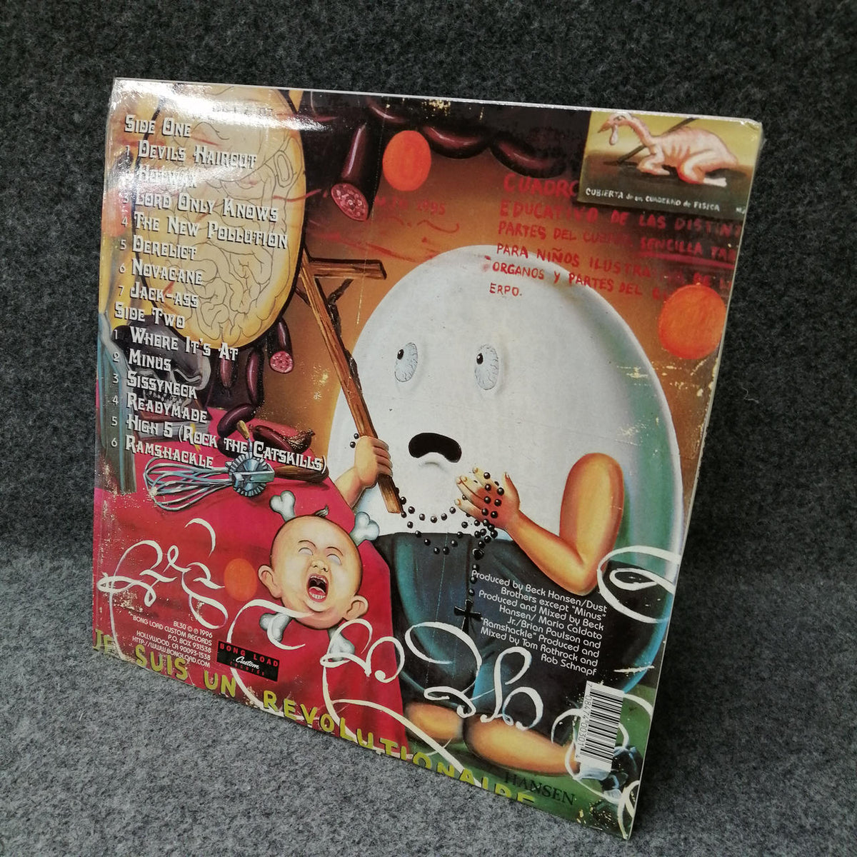 BONG LONG CUSTOM RECORDS BECK/ODELAY BL30