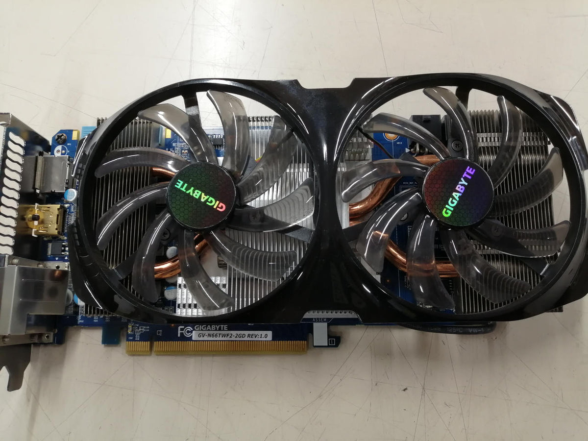GIGABYTE Graphics Board: GV-N66TWF2-2GD