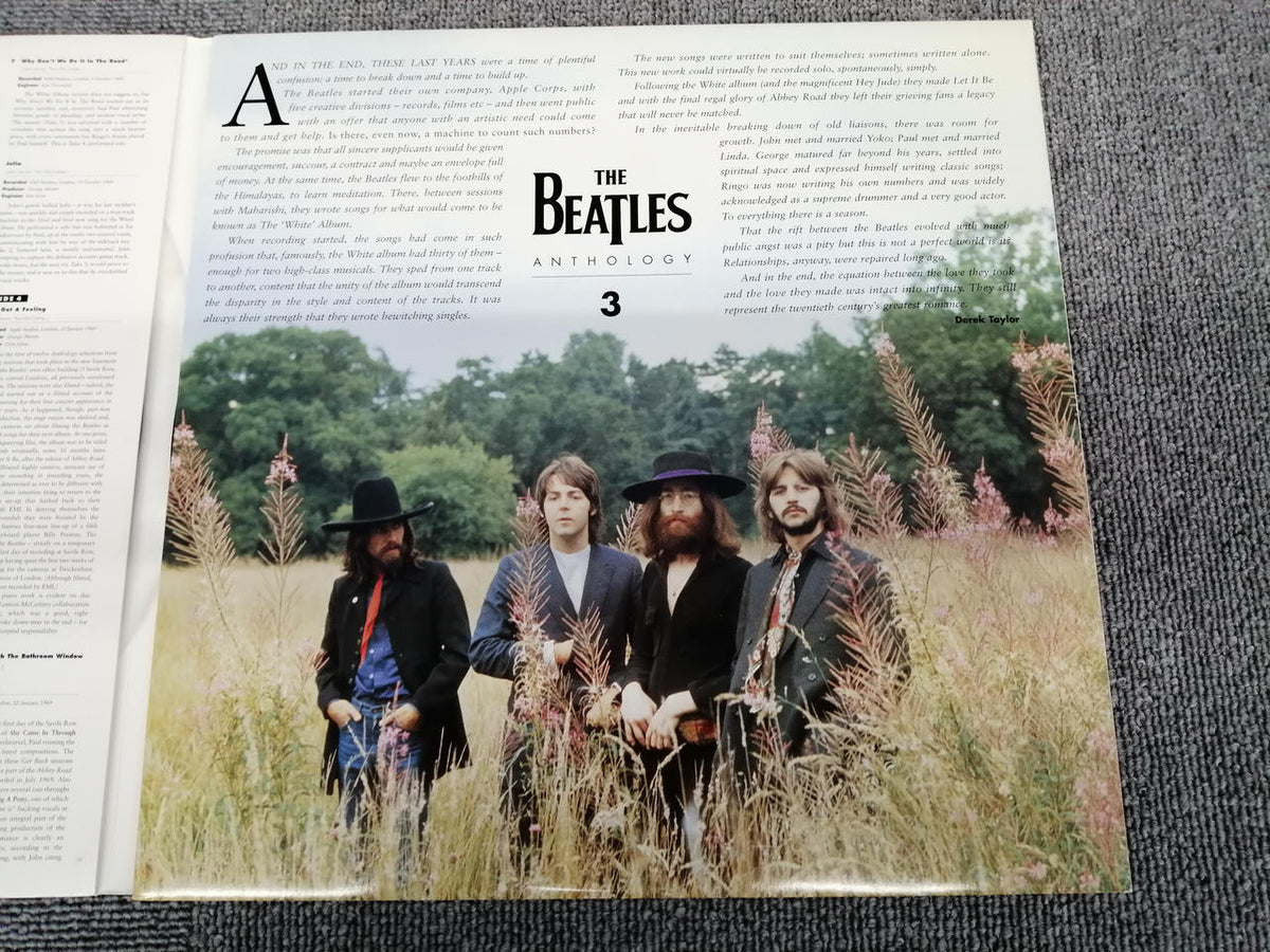 Toshiba EMI Corporation THE BEATLES ANTHOLOGY 3 TOJP-60107-09