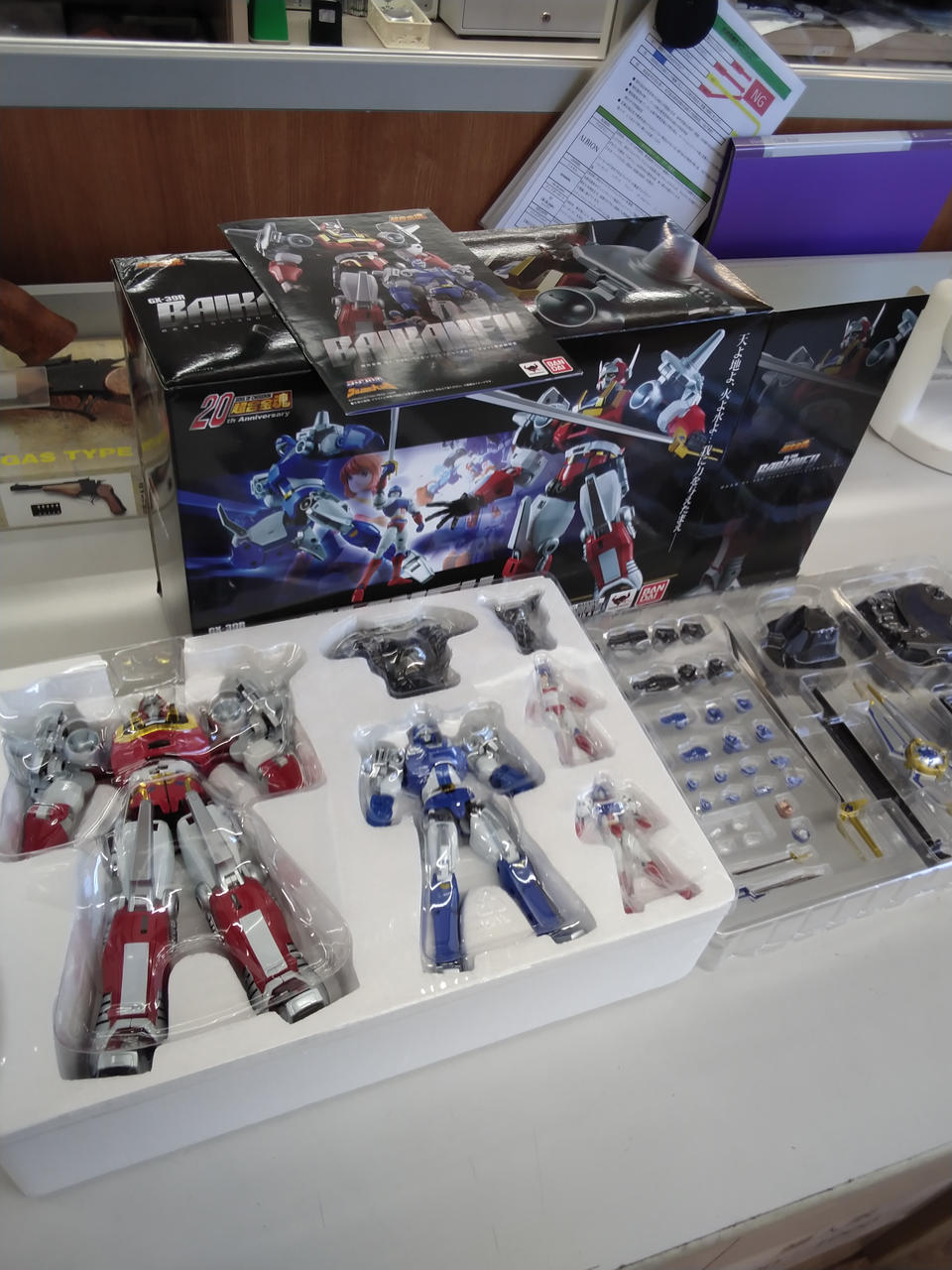 BANDAI Chogokin Soul Baikanfu GX-39R Baikanfu