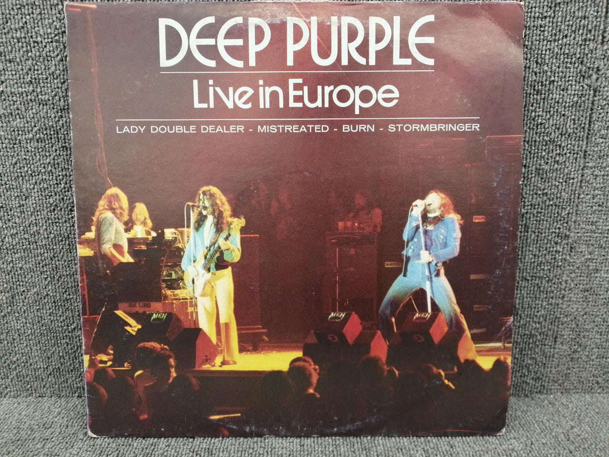 ORIZZONTE Analog Record DEEP PURPLE/LIVE IN EUROPE