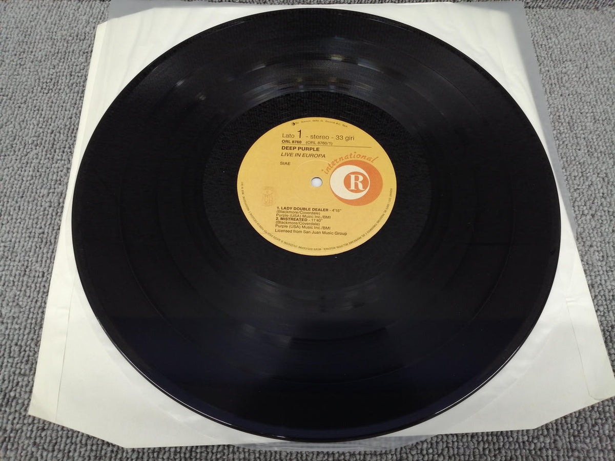 ORIZZONTE Analog Record DEEP PURPLE/LIVE IN EUROPE