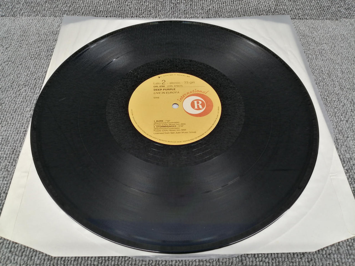 ORIZZONTE Analog Record DEEP PURPLE/LIVE IN EUROPE