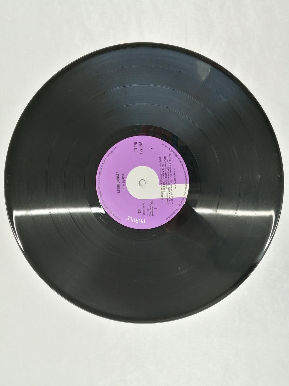 EMI RECORDS LTD DEEP PURPLE DEEP PURPLE