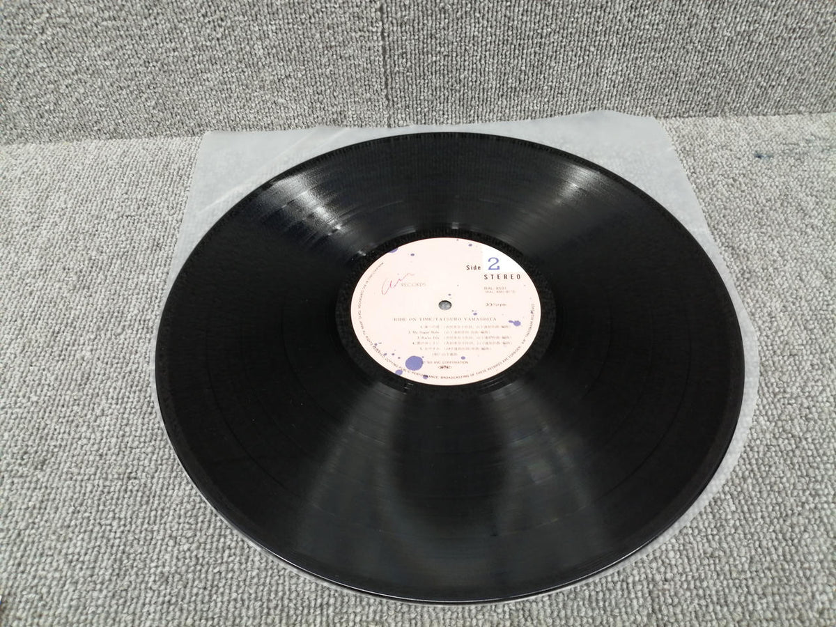 RVC Japanese Music Tatsuro Yamashita / RIDE ON TIME