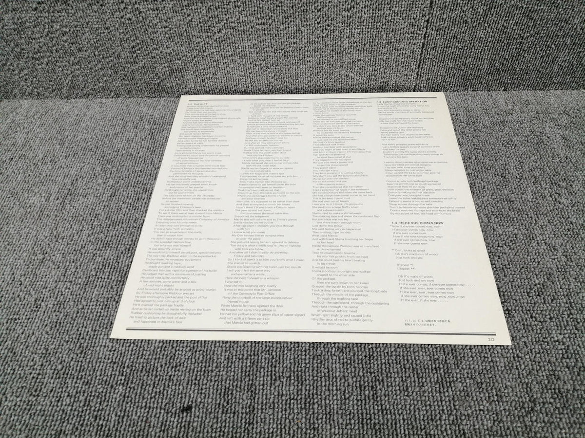 VERVE RECORDS Western Music THE VELVET UNDERGROUND/WHITE