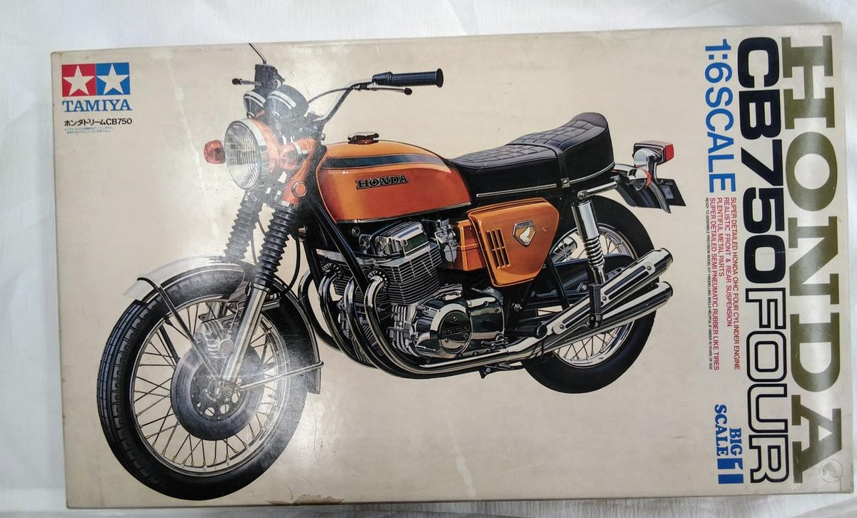 TAMIYA "In-store Pickup Only" HONDA CB750FOUR 1/6 Honda Dream CB750 - Banzai Thrifting | BanzaiHobby