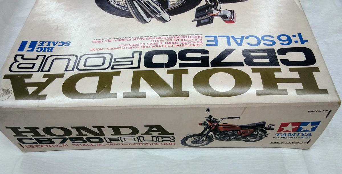 TAMIYA "In-store Pickup Only" HONDA CB750FOUR 1/6 Honda Dream CB750 - Banzai Thrifting | BanzaiHobby