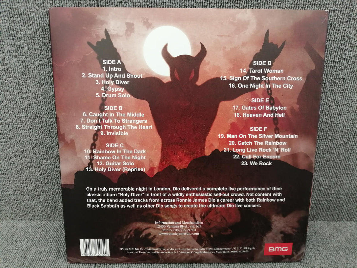 BMG Analog Record DIO / HOLY DIVER LIVE