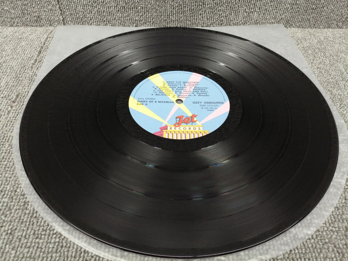 JET RECORDS Vinyl Record OZZY OSBOURNE / DIARY OF A MAD