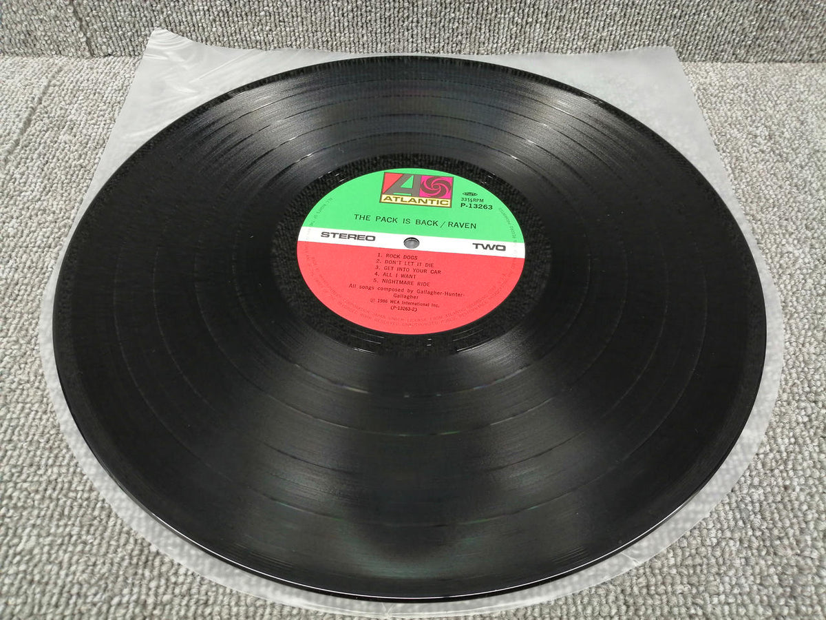 ATLANTIC Analog record RAVEN/THE PACK IS BACK