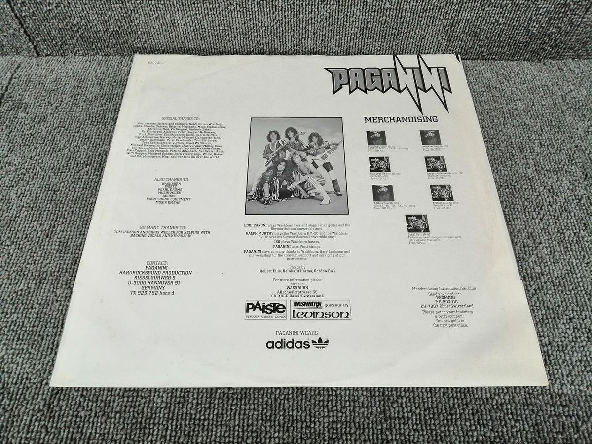 VERTIGO Analog Record PAGANINI/IT'S A LONG WAY TO