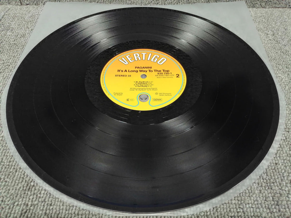 VERTIGO Analog Record PAGANINI/IT'S A LONG WAY TO