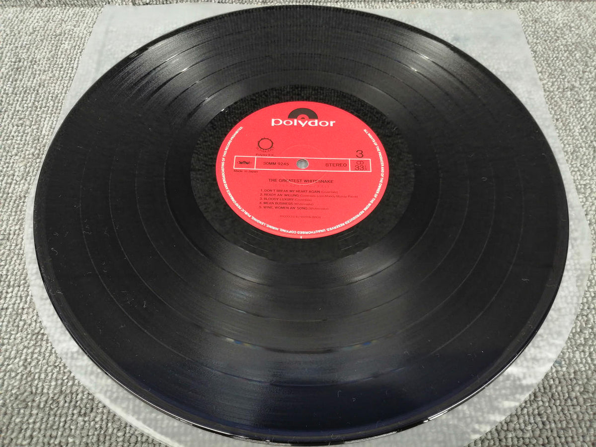 POLYDOR Analog record WHITESNAKE/THE GREATEST WHIT