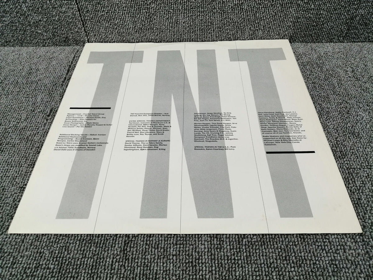 VERTIGO Analog Record TNT/ TELL NO TALES