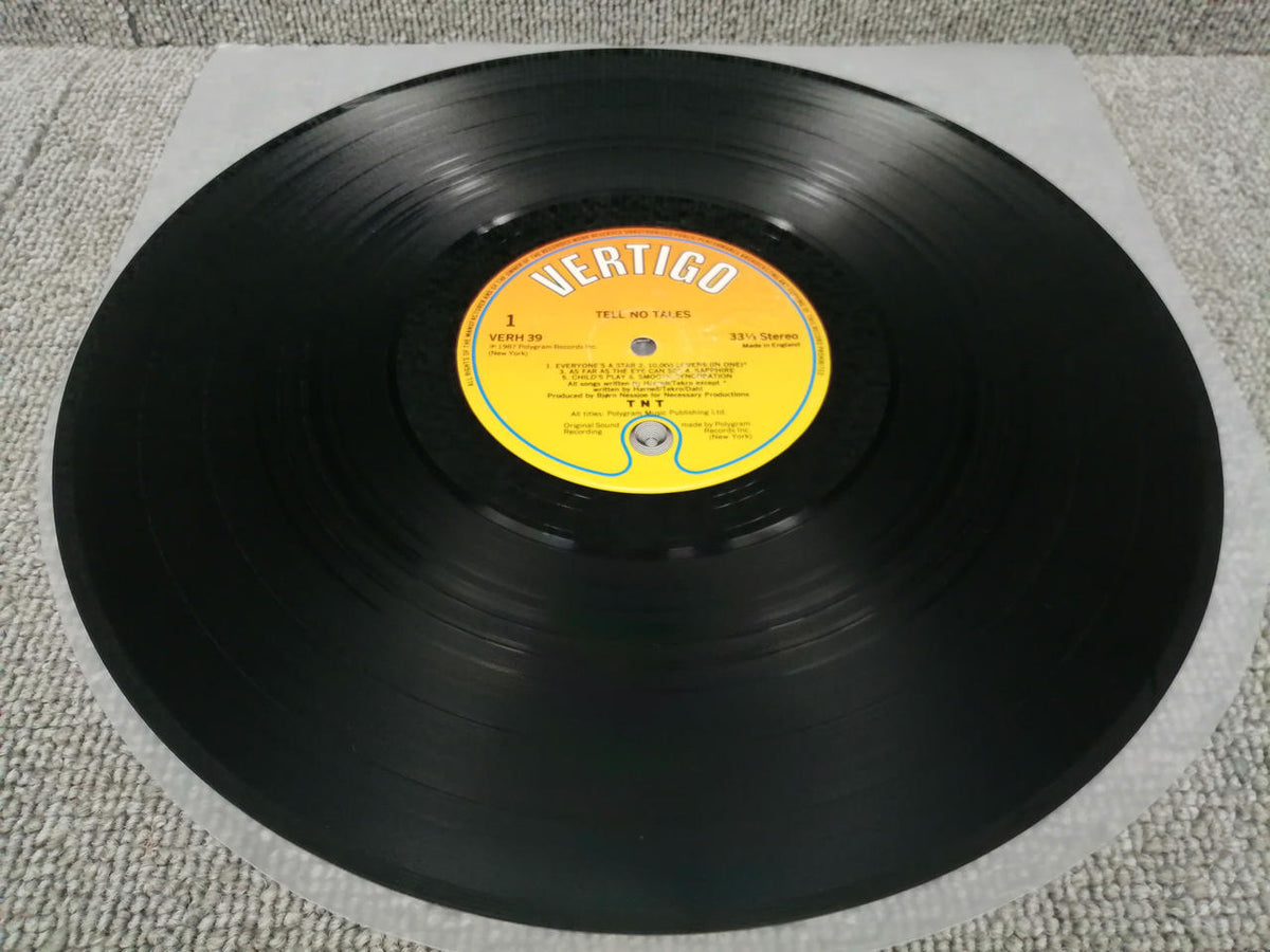 VERTIGO Analog Record TNT/ TELL NO TALES