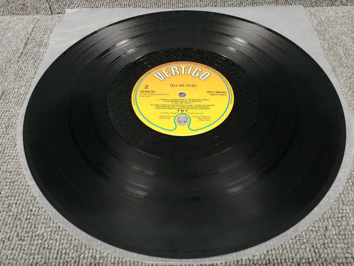 VERTIGO Analog Record TNT/ TELL NO TALES