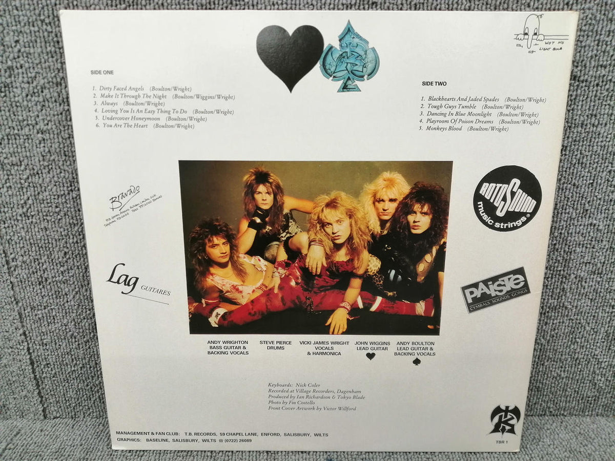 TOKYO BLADE RECORDS Vinyl Record TOKYO BLADE / BLACKHEARTS & JA