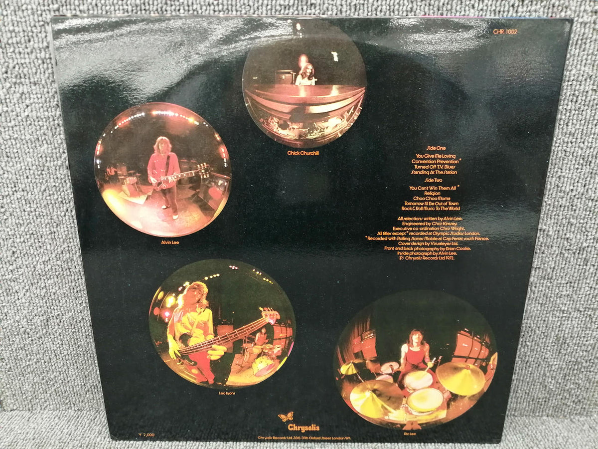 CHRYSALIS Analog Record Rock 'n' Roll Music to the World