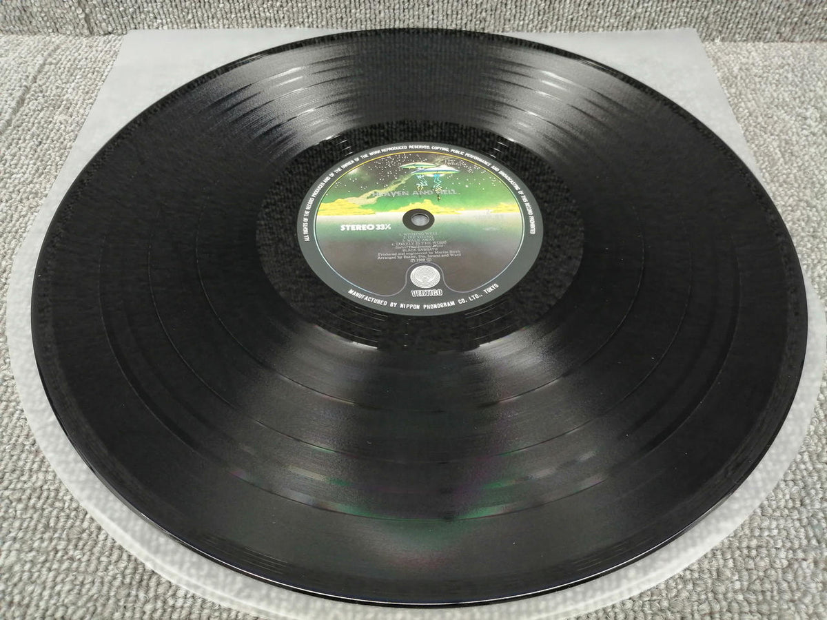 VERTIGO Analog Record BLACK SABBATH/HEAVEN AND HEL