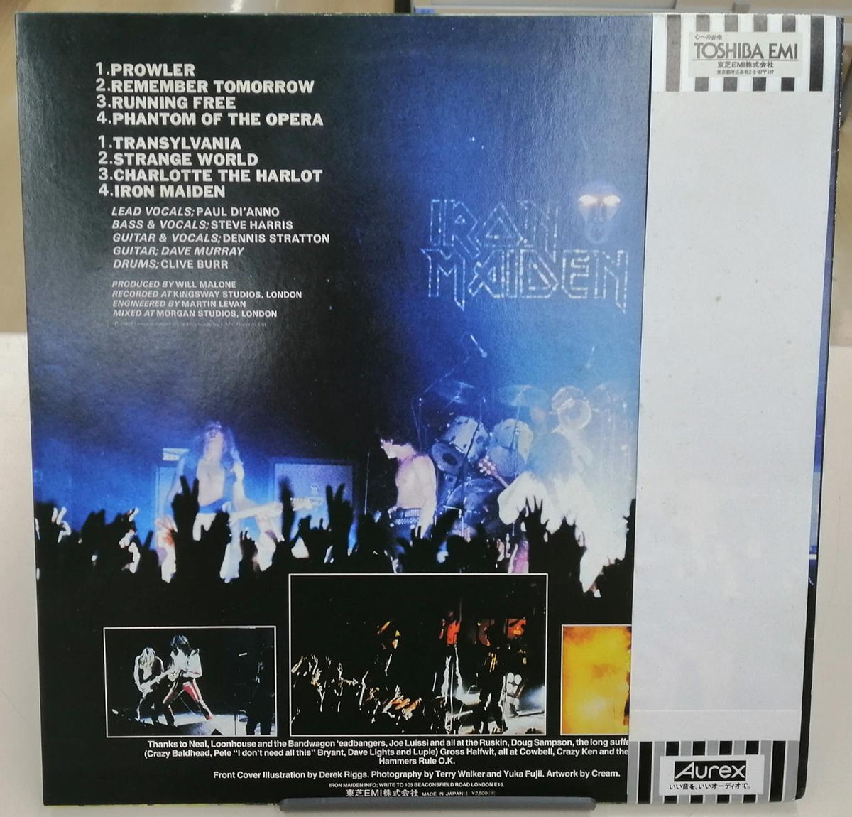 EMI Steel Maiden / IRON MAIDEN EMS-81327]