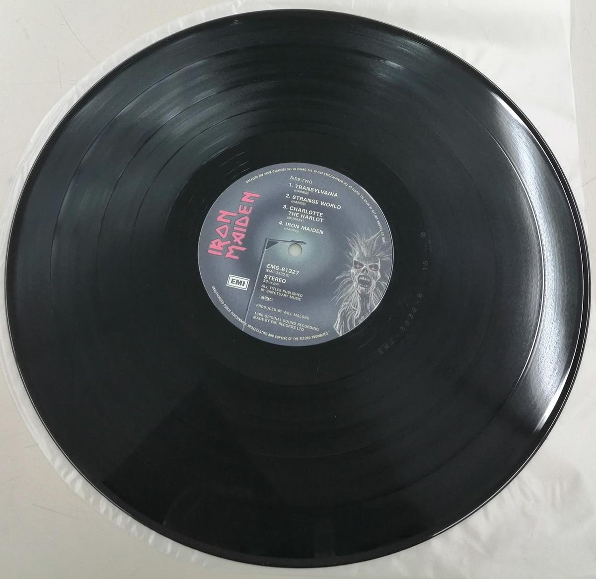 EMI Steel Maiden / IRON MAIDEN EMS-81327]