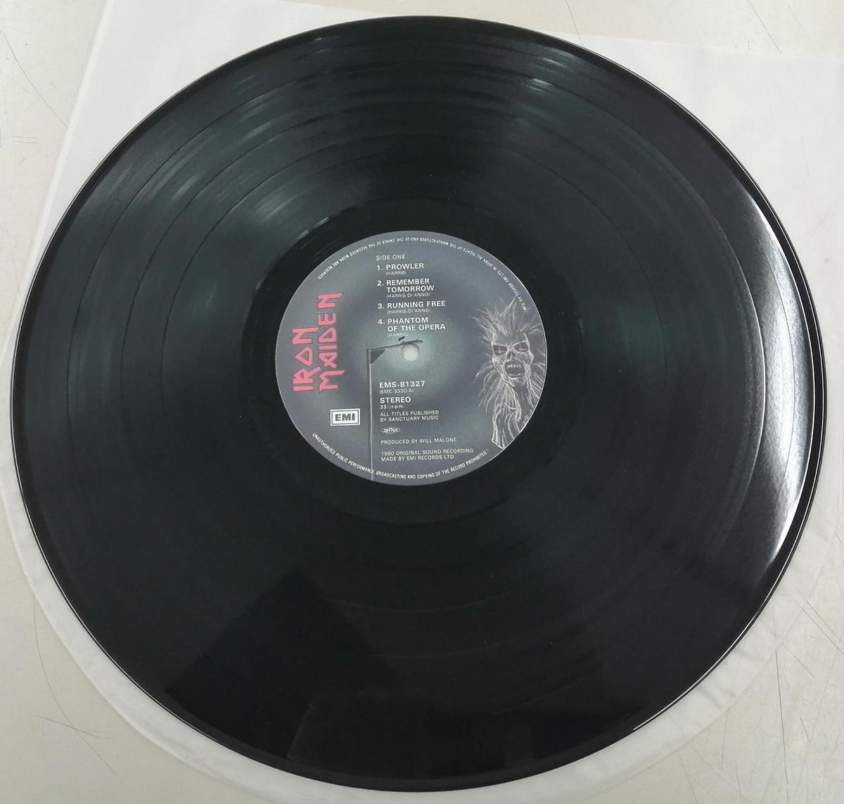 EMI Steel Maiden / IRON MAIDEN EMS-81327]