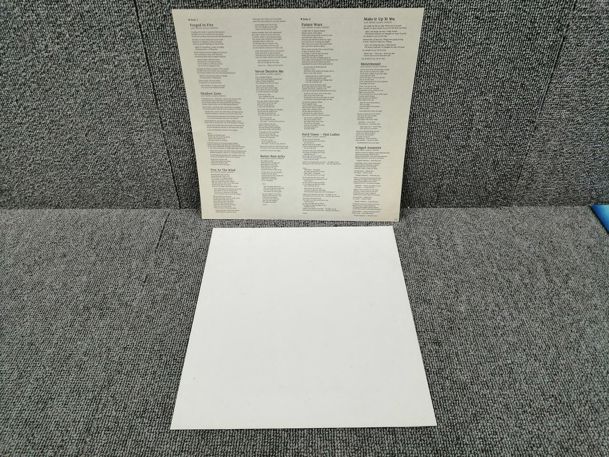 POLYDOR Analog Record ANVIL/FORGED IN FIRE