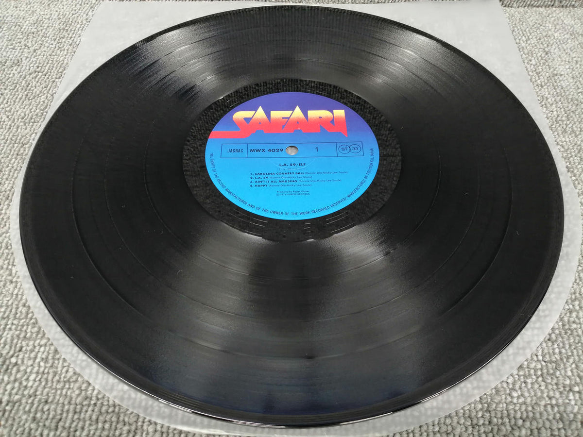 SAFARI RECORDS Vinyl Record ELF/L.A./59