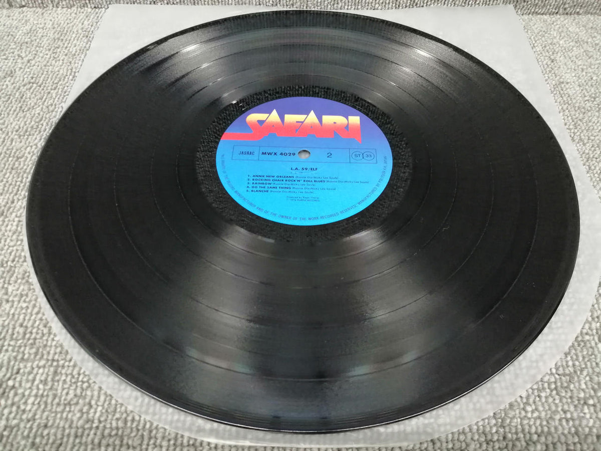 SAFARI RECORDS Vinyl Record ELF/L.A./59