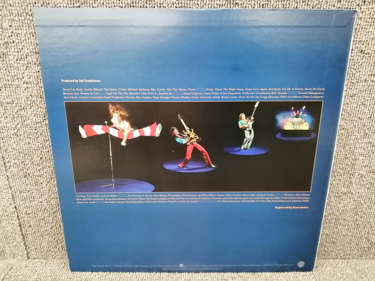 WARNER BROS. RECORDS Analog Record VAN HALEN / VAN HALEN II