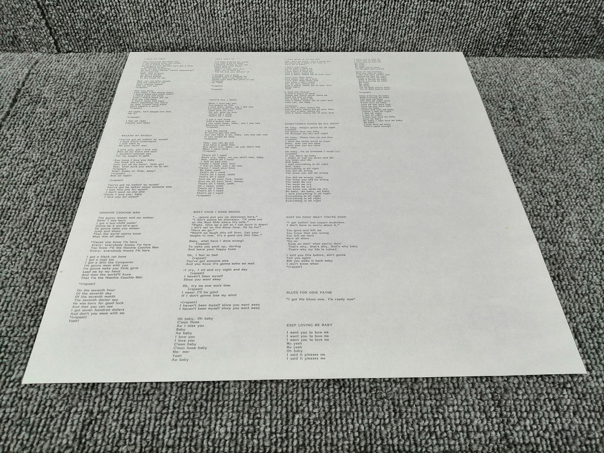 DELMARK Analog Record MAGIC SAM / THE MAGIC SAM LEGAC