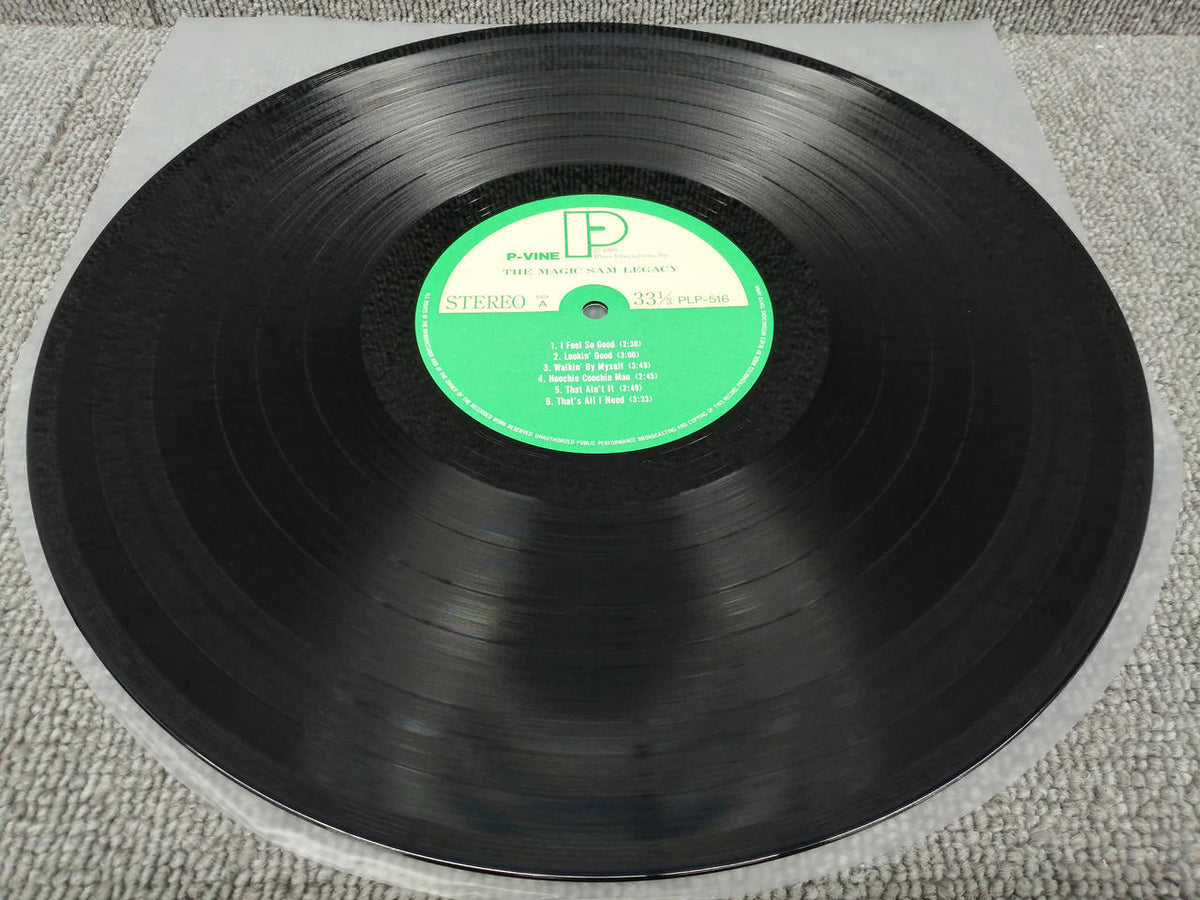DELMARK Analog Record MAGIC SAM / THE MAGIC SAM LEGAC