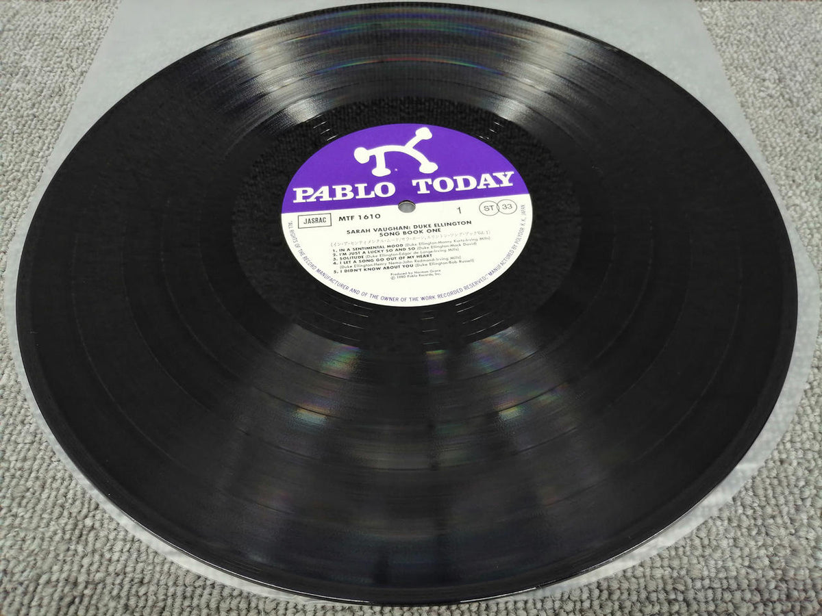 PABLO Analog Record SARAH VAUGHAN/DUKE ELLINGTON