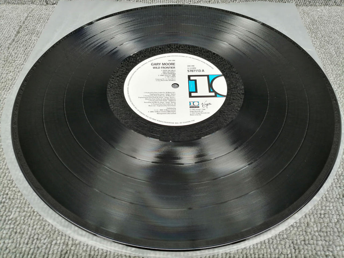 VIRGIN Analog record GARY MOORE/WILD FRONTIER