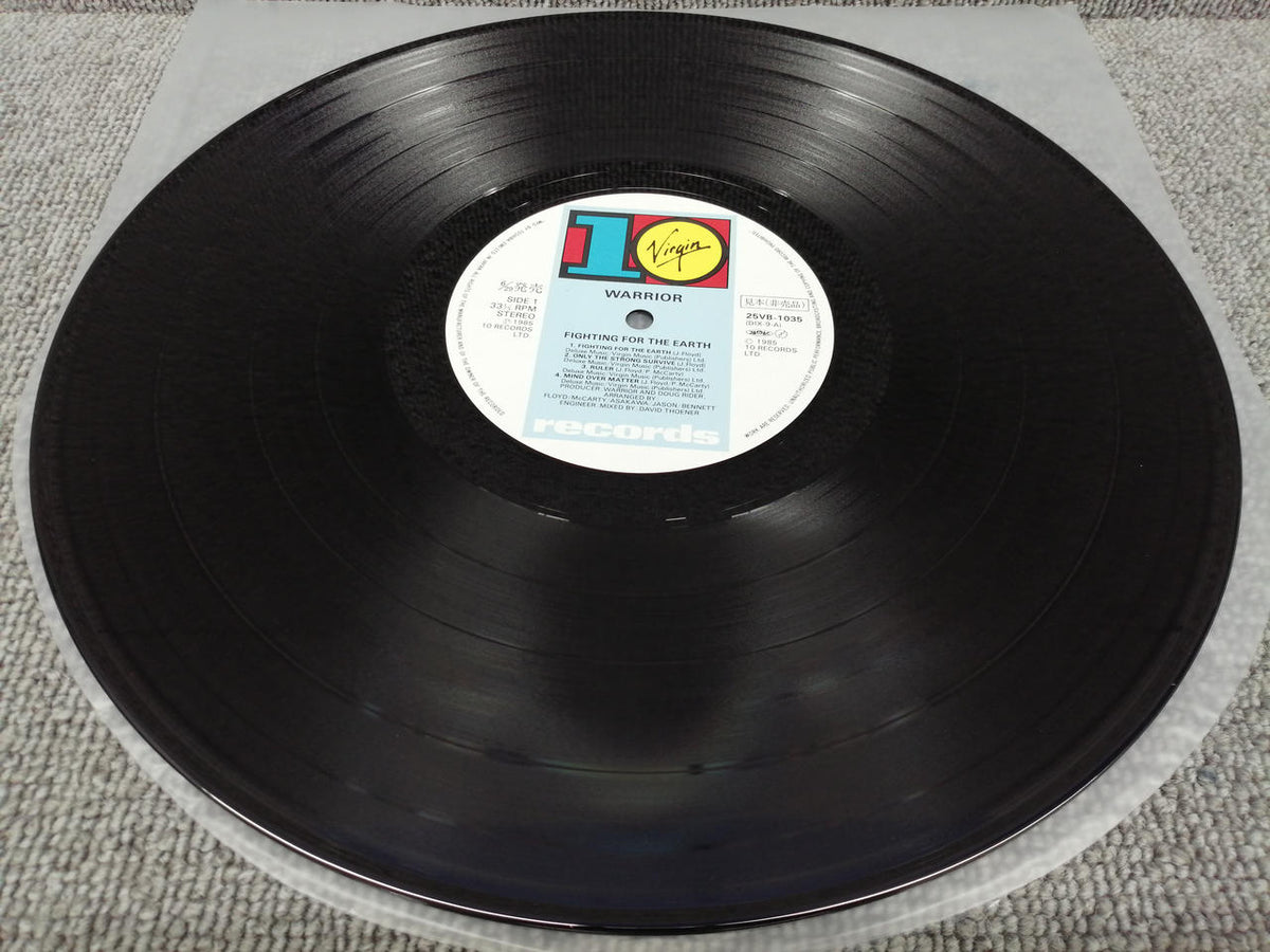 10 RECORDS Vinyl Record WARRIO/FIGHTING FOR THE EARTH
