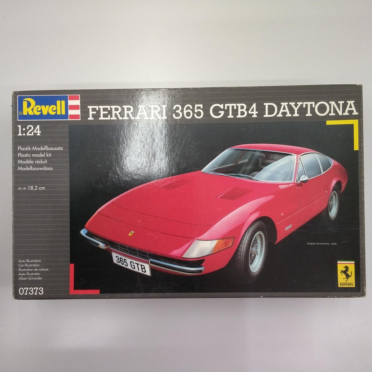 REVELL 1/24 Plastic Model FERRARI 365 GTB4 DAYTONA - Banzai Thrifting | BanzaiHobby