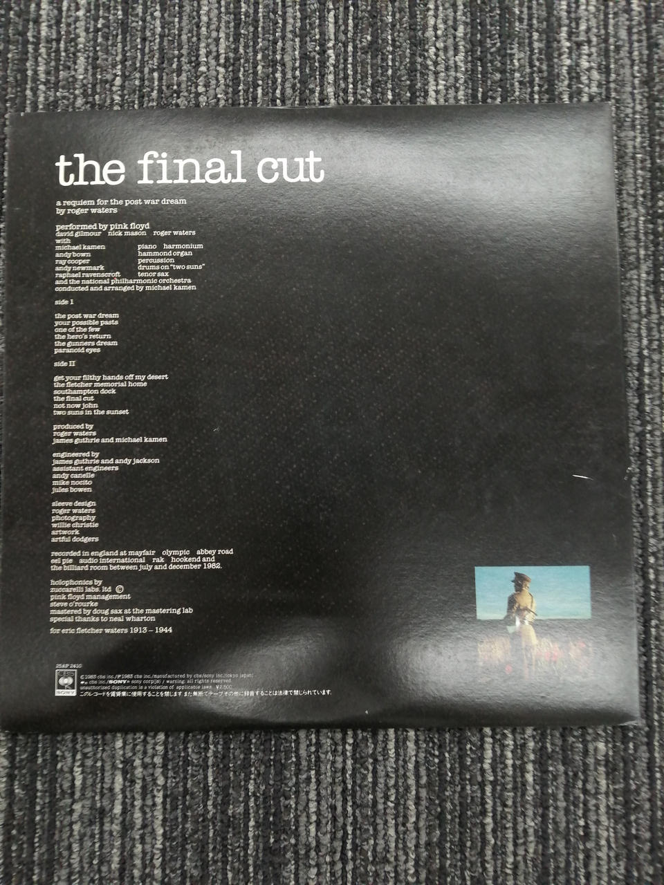 CBS Pink Floyd / Final Cut 25AP 2410