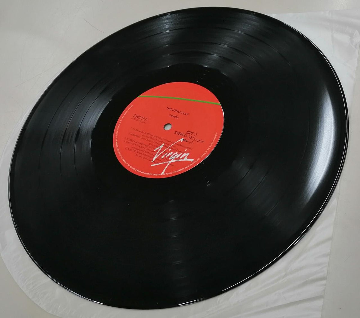 Toshiba EMI Long Play / SANDRA 25VB-1077