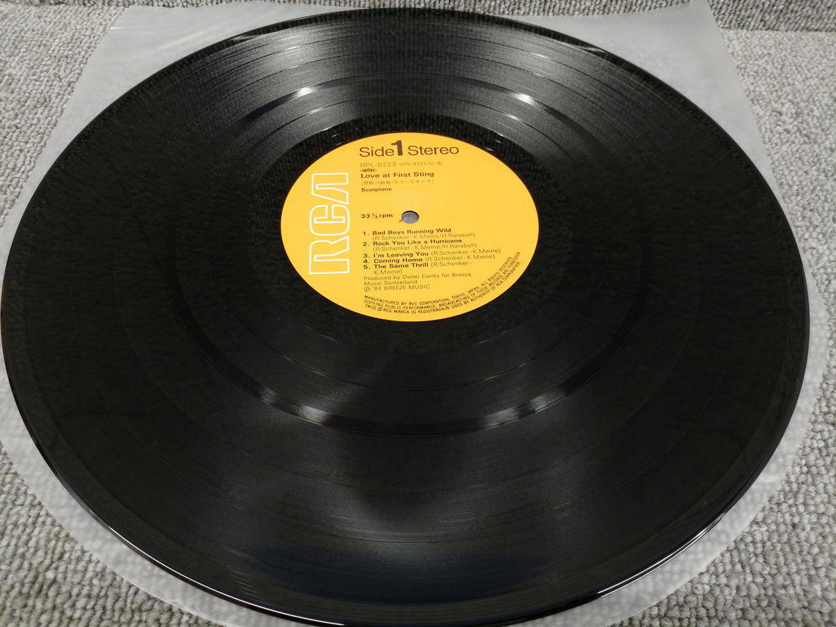 RCA SCORPIONS/LOVE AT FIRST STING RPL-8223