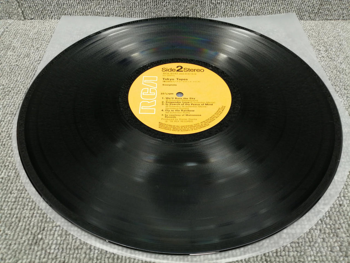 RCA SCORPIONS/TOKYO TAPES RCA-9147/8
