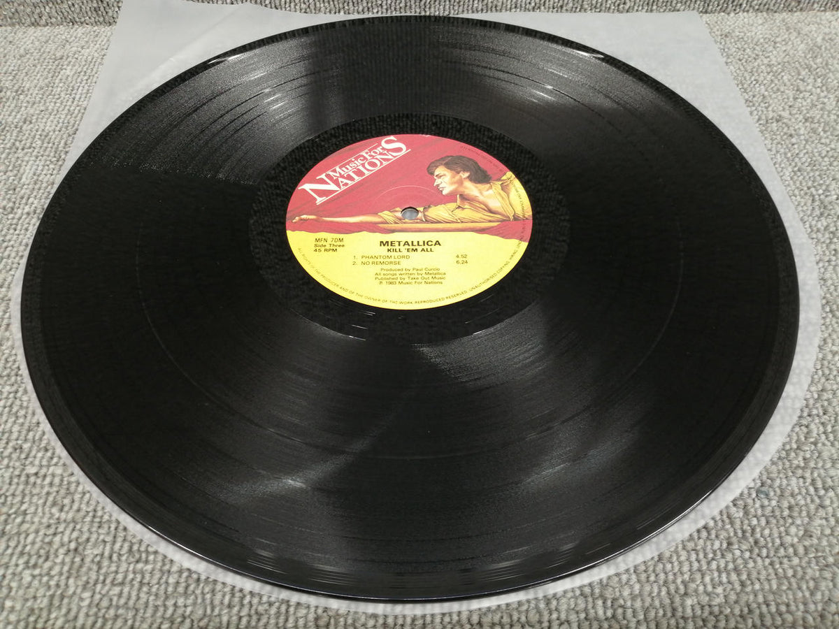 NATIONS Analog Record METALLICA/KILL'EM ALL