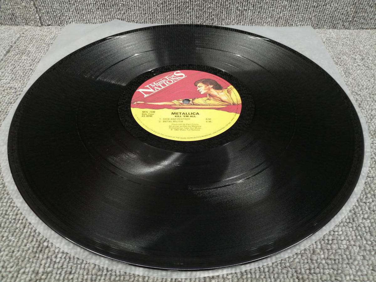 NATIONS Analog Record METALLICA/KILL'EM ALL